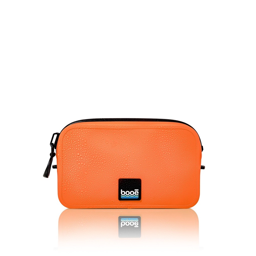 Booe Orange Belt Bag with Transparent Pocket - Picture 2 of 3